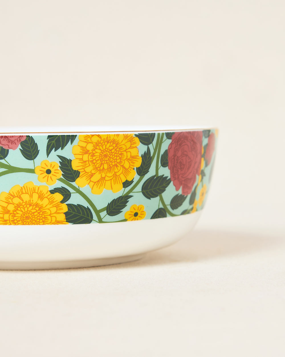 Rani Bagh Serving Bowl, 8" Dia | Palace Memoirs