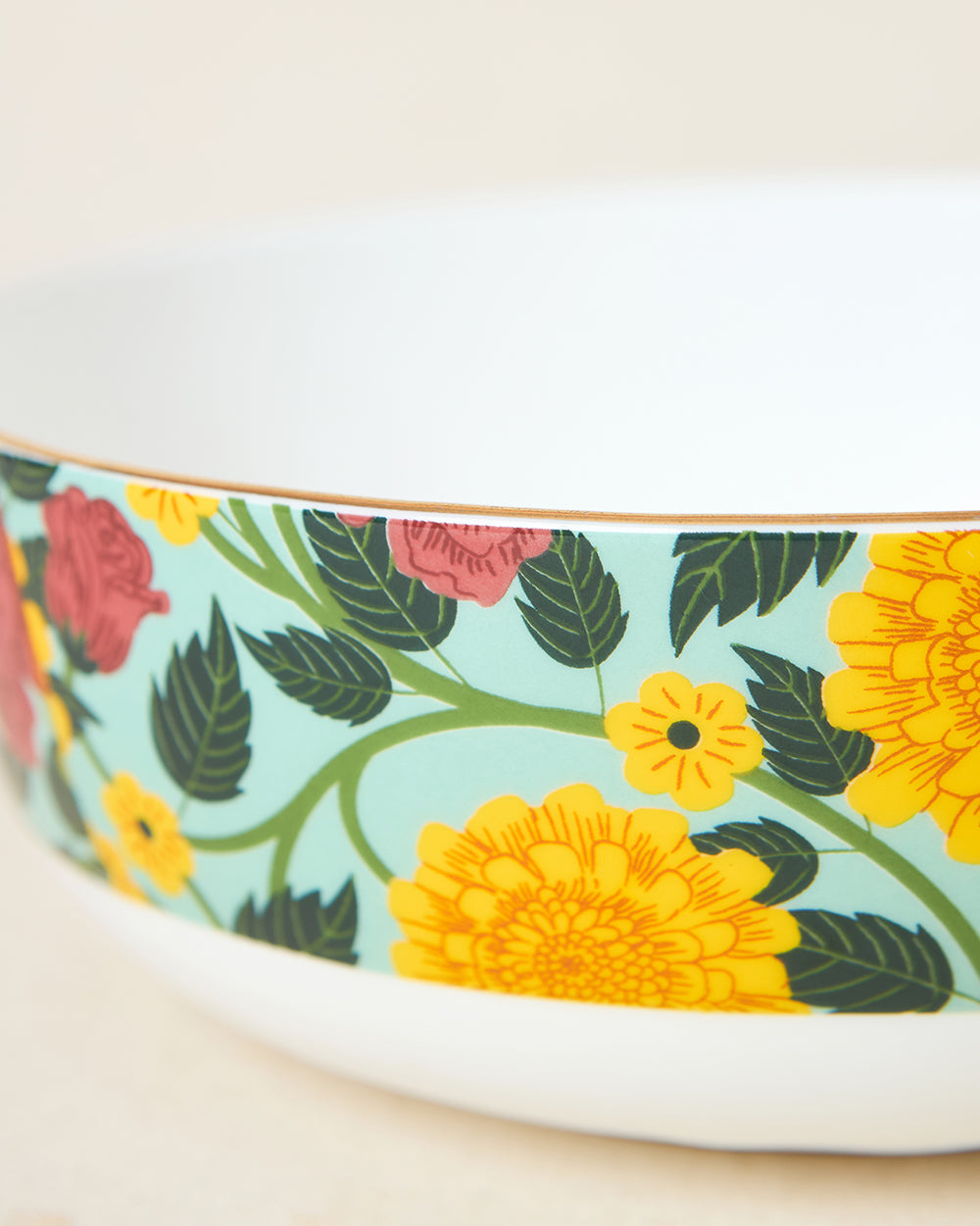 Rani Bagh Serving Bowl, 8" Dia | Palace Memoirs