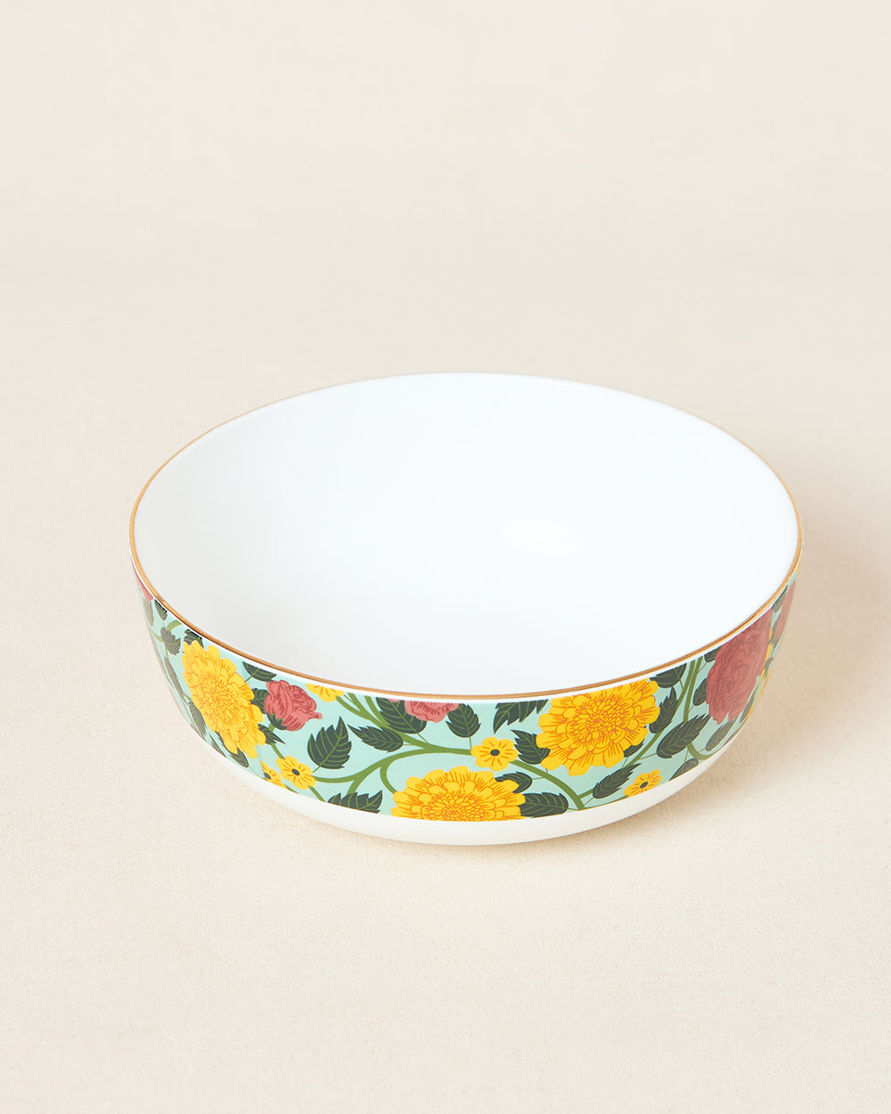 Rani Bagh Serving Bowl, 8" Dia | Palace Memoirs