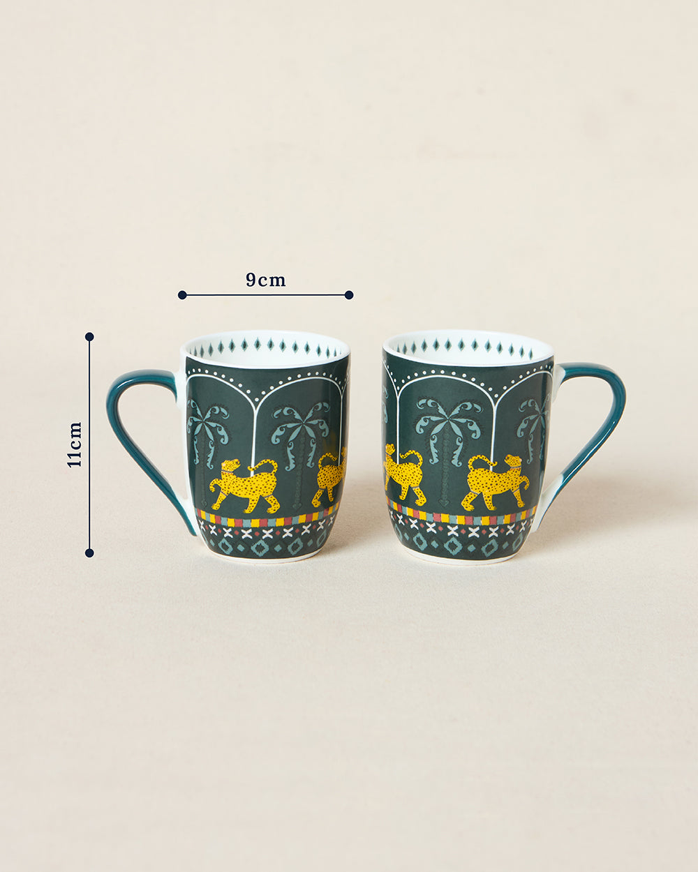Jungle Soirée Mugs Gift Set of 2 | Lost in Paradise