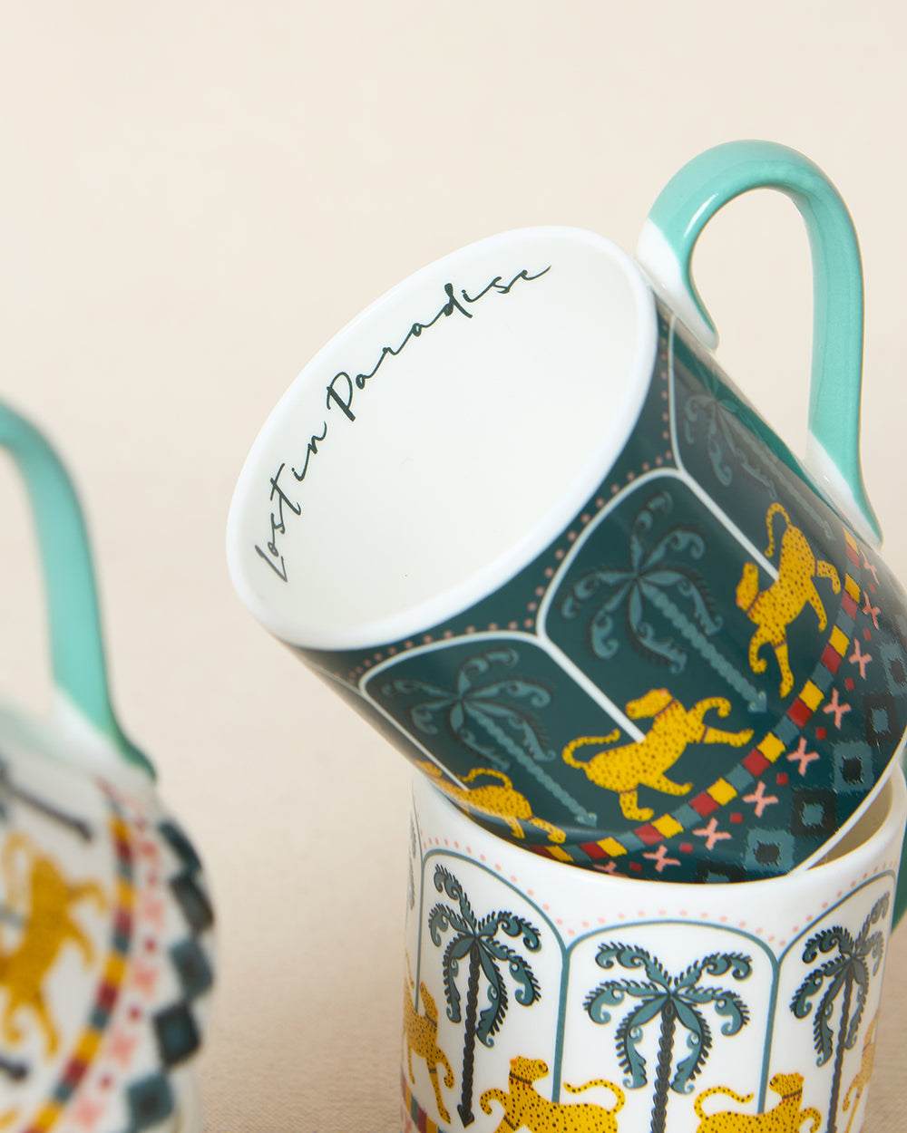 Jungle Soirée Mugs Gift Set of 6 | Lost in Paradise