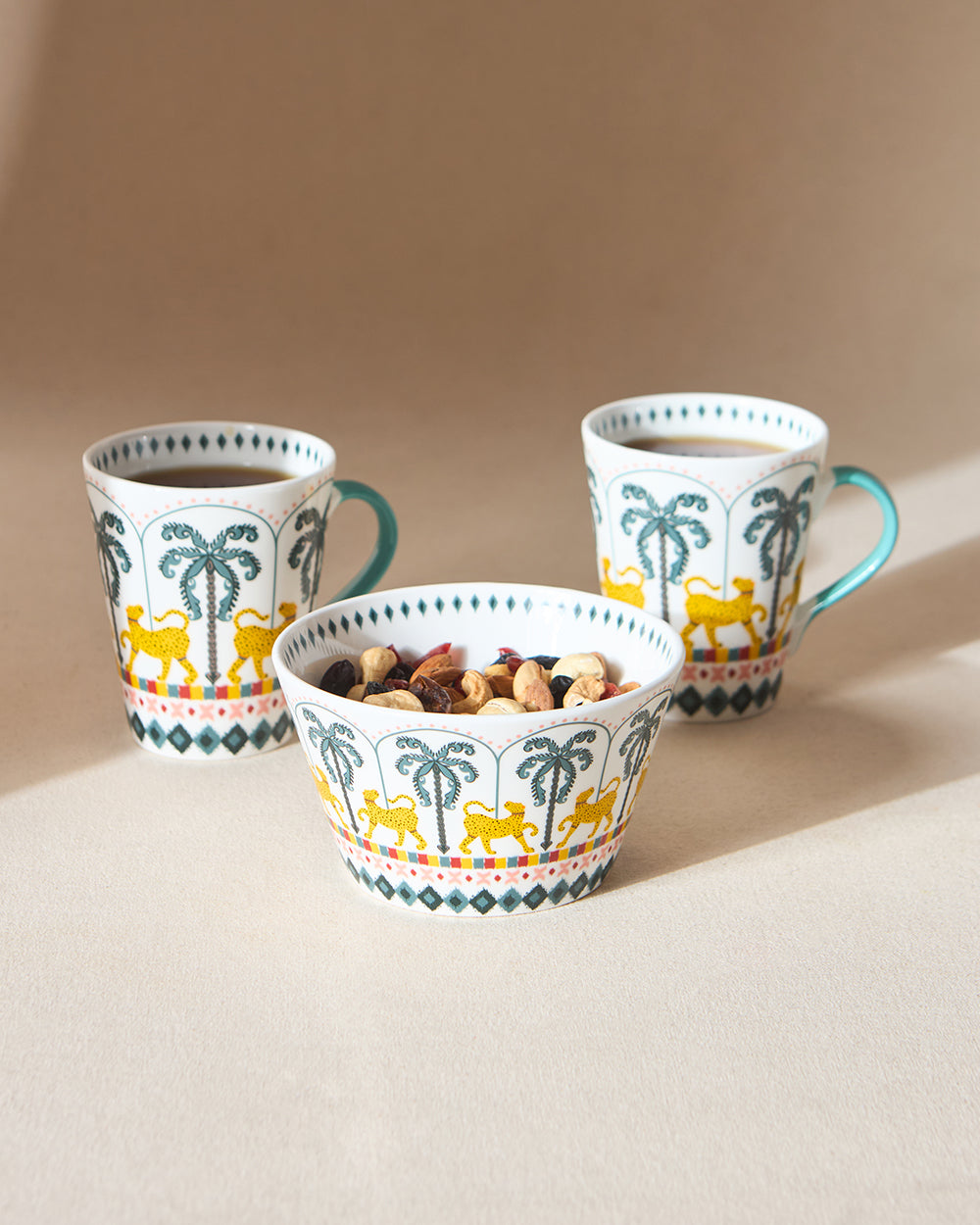 Jungle Soirée Tea-Trio Gift Set of 3 | Lost in Paradise