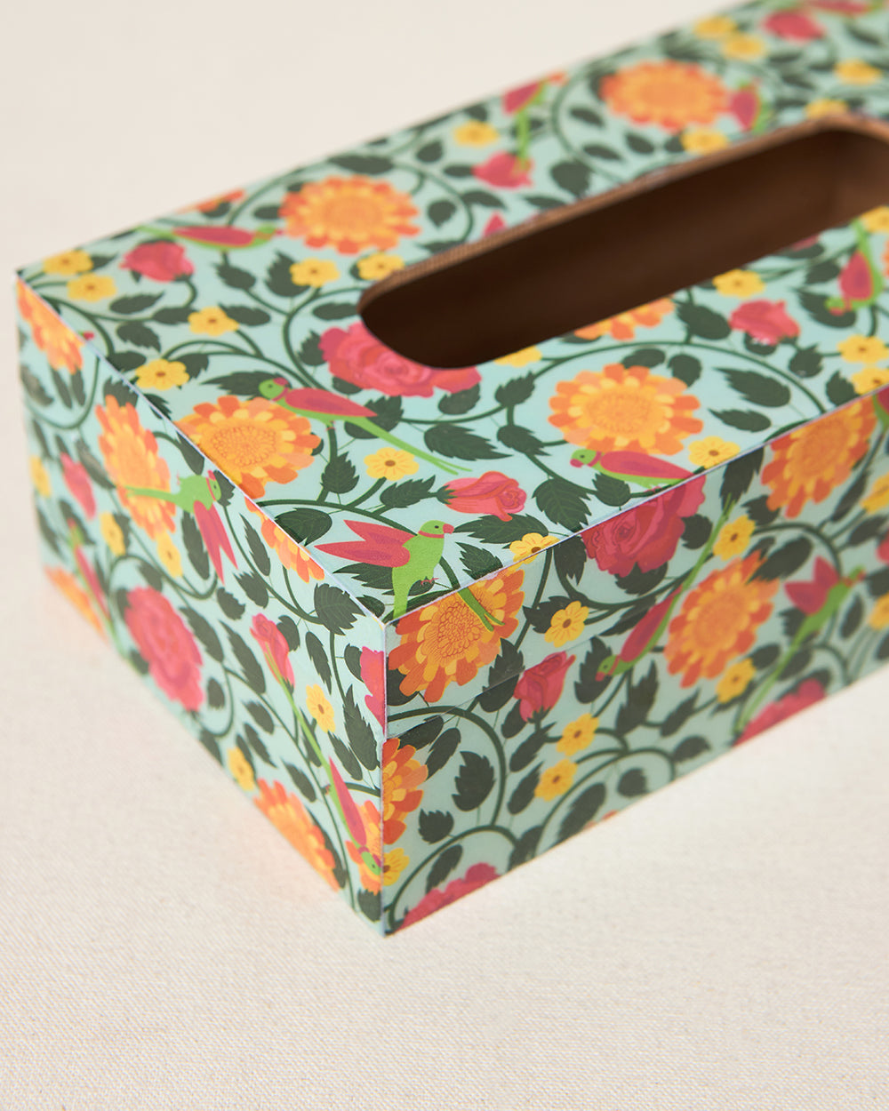 Rani Bagh Tissue Box, 9"x5" | Palace Memoirs