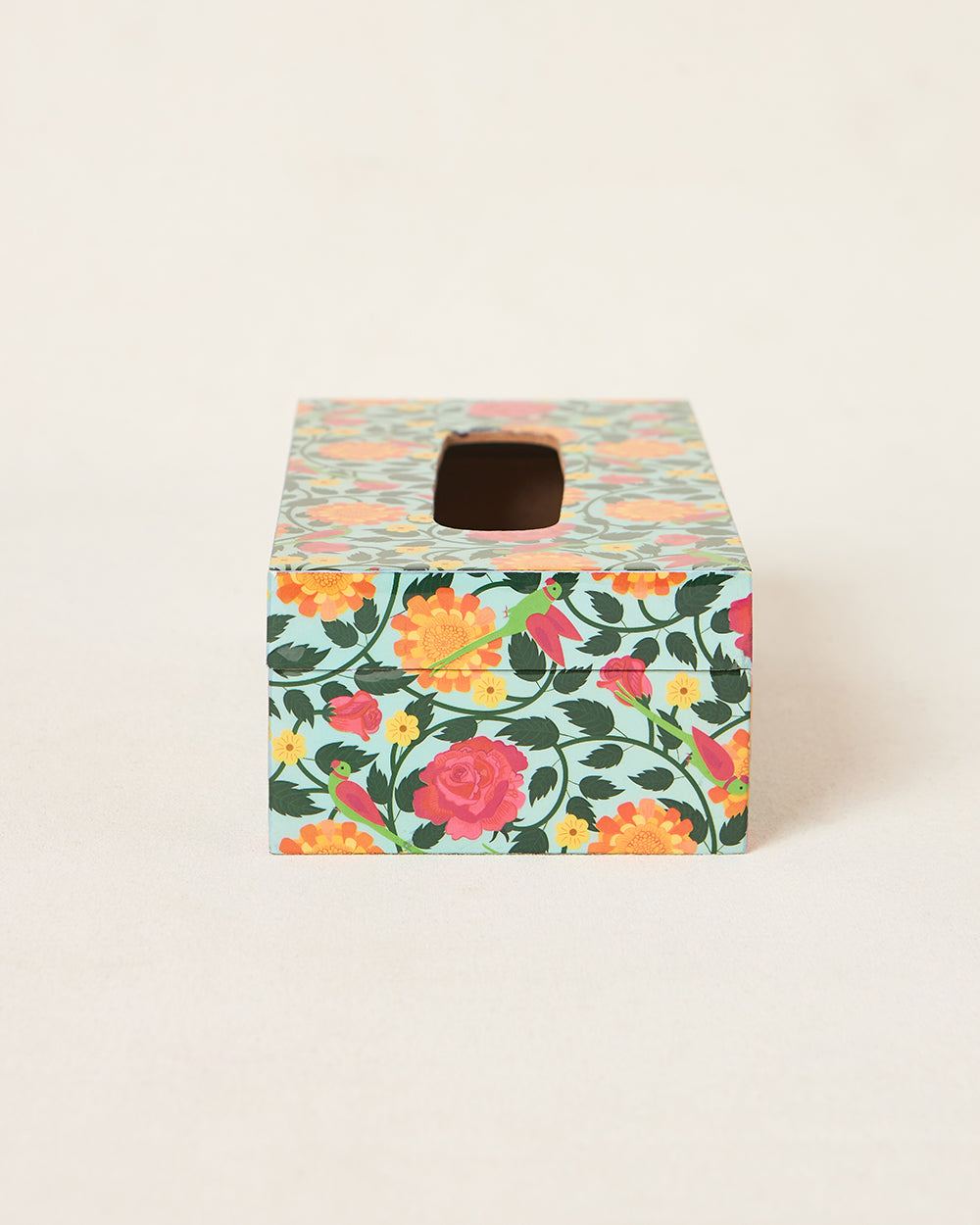 Rani Bagh Tissue Box, 9"x5" | Palace Memoirs