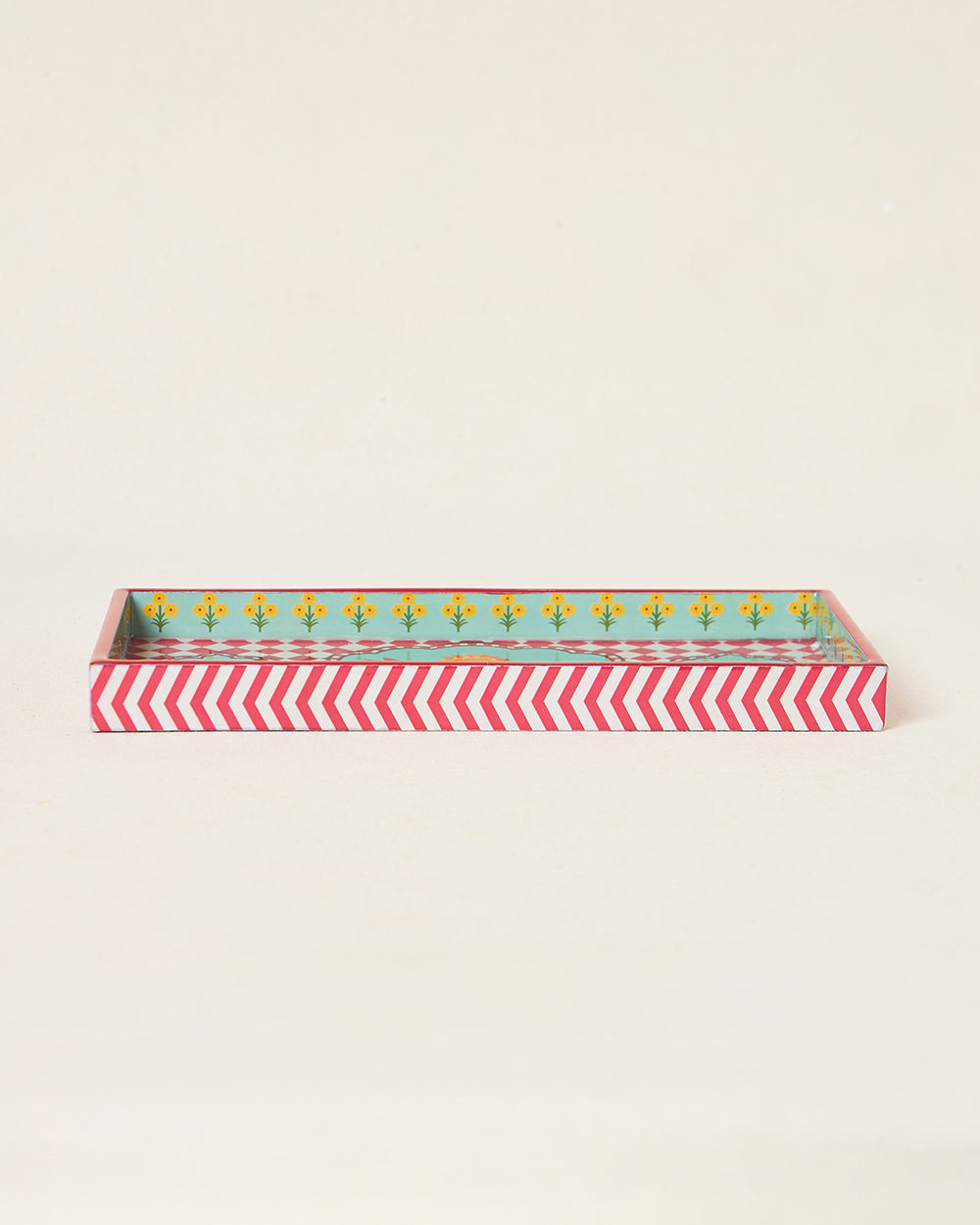 Rani Bagh Wooden Tray - 12"x6"| Palace Memoirs