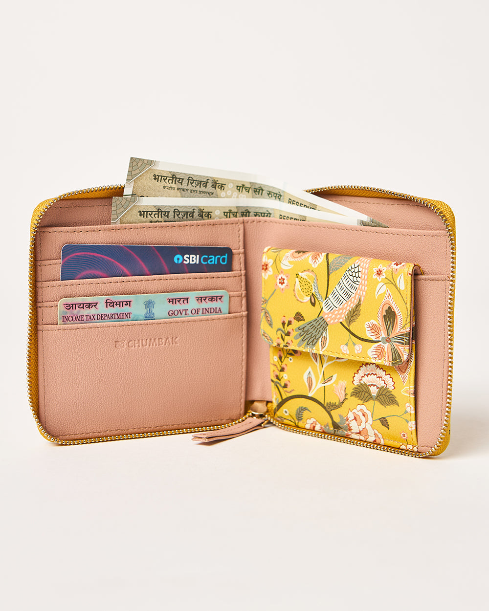 The Jaipur Wallet - Mini | Dragonfruit