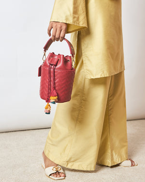 The Bordeaux Bucket Bag | Palace Memoirs