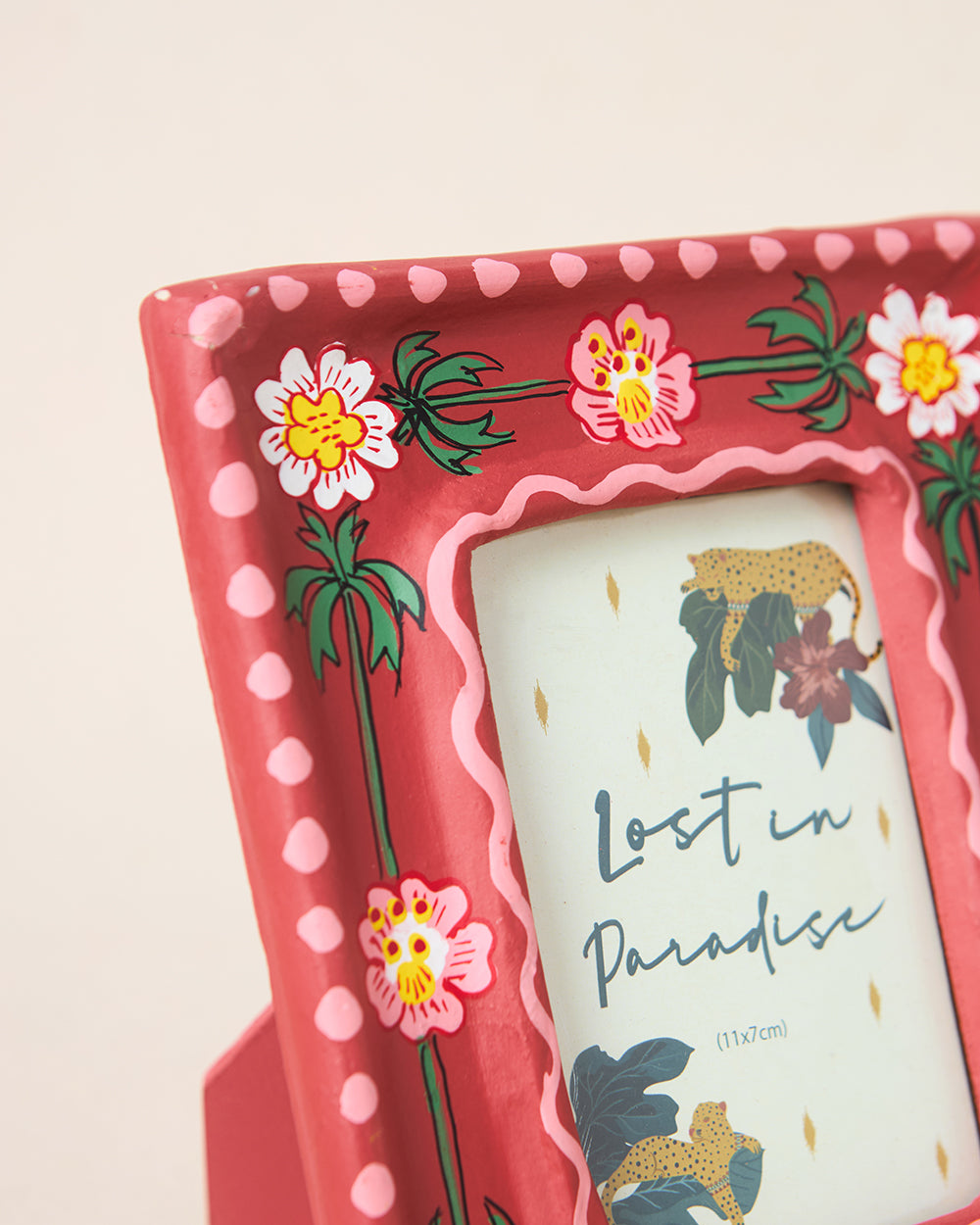 Wild Bloom Paper Mache Photo Frame | Lost in Paradise