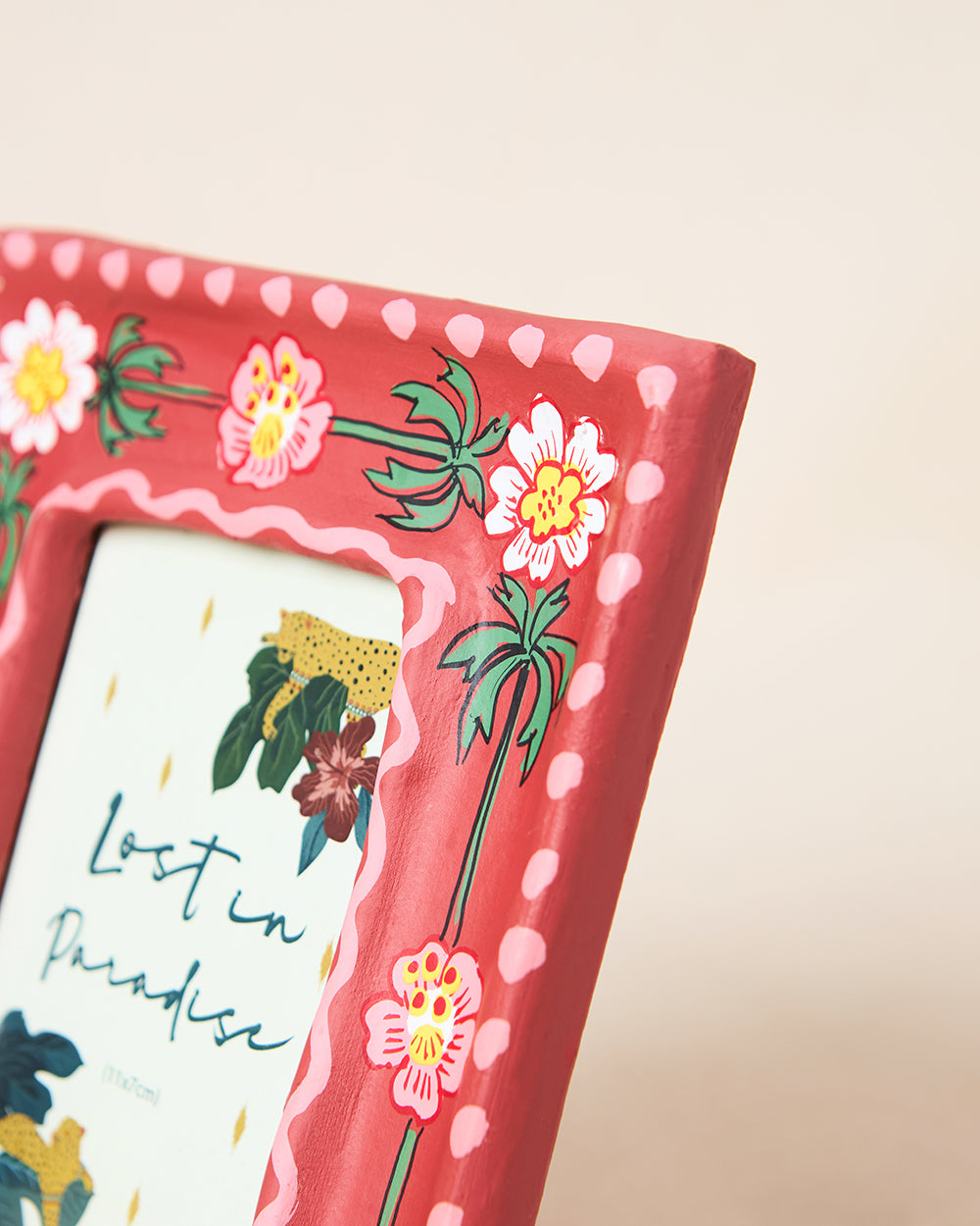 Wild Bloom Paper Mache Photo Frame | Lost in Paradise