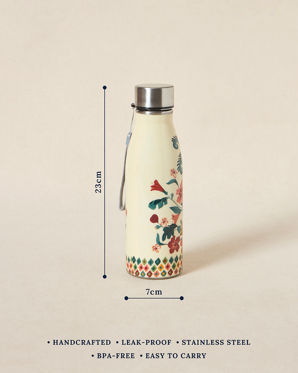 Wild Bloom Steel Bottle, 700ml | Lost in Paradise