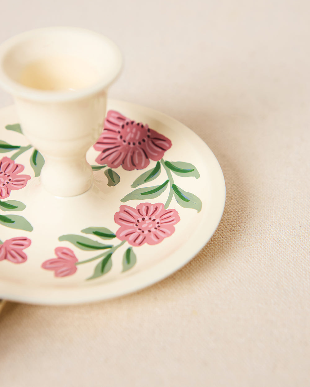 Wildflower Candle Stand, Hand-painted | Lost in Paradise