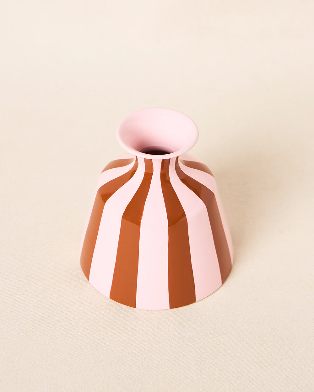 Paradise Stripes Vase, Hand-painted | Lost in Paradise