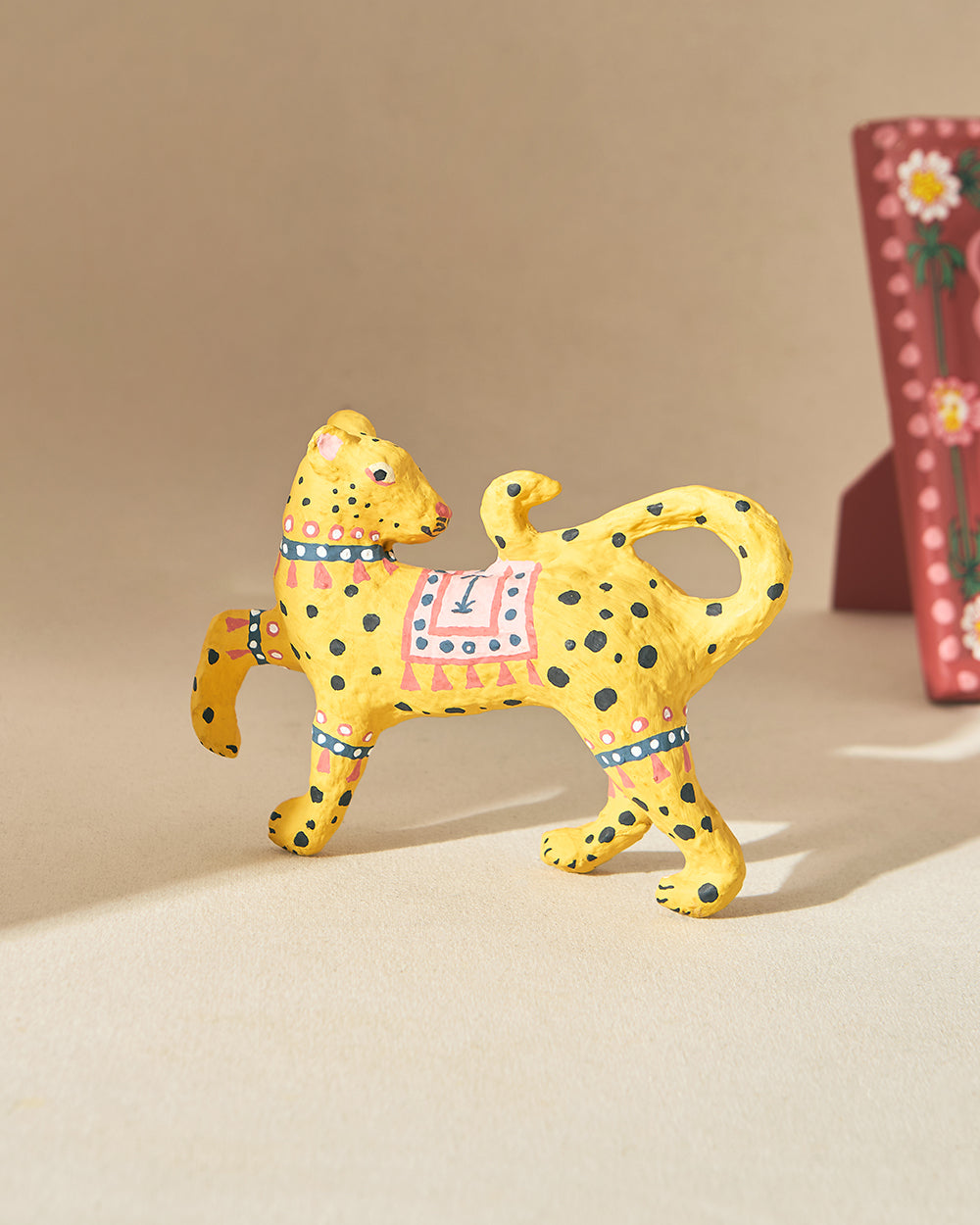 Leopard Paper Mache, Figurine, | Lost in Paradise