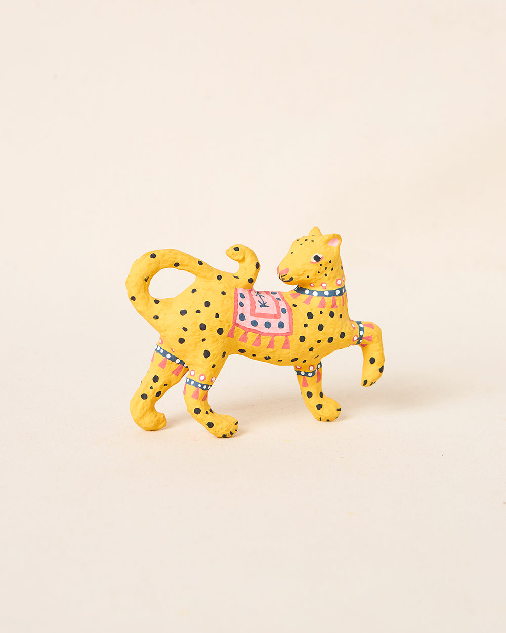 Leopard Paper Mache, Figurine, | Lost in Paradise