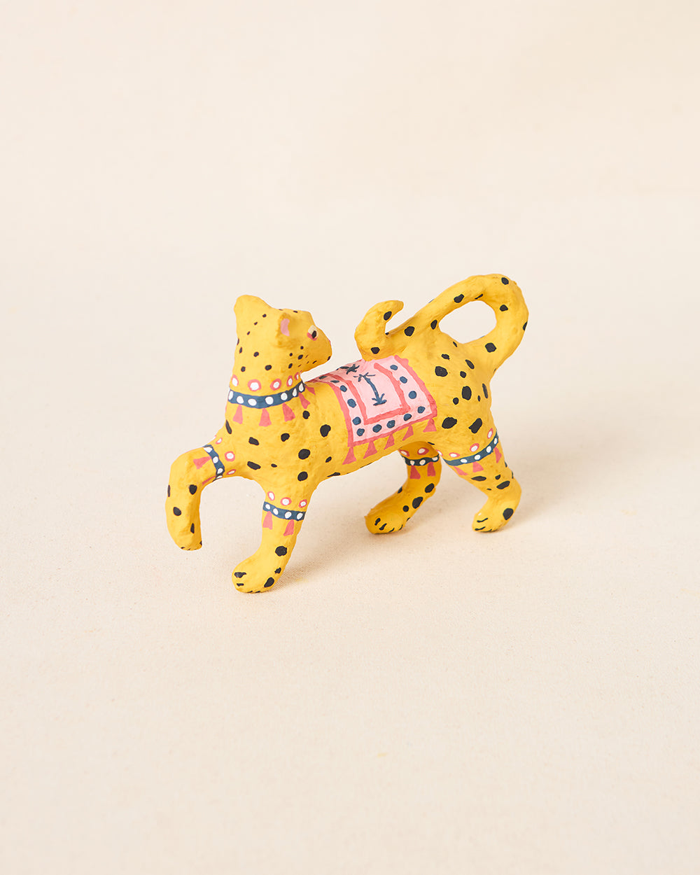 Leopard Paper Mache, Figurine, | Lost in Paradise