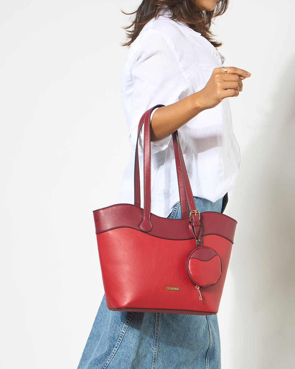 Waves Work-Tote, Red