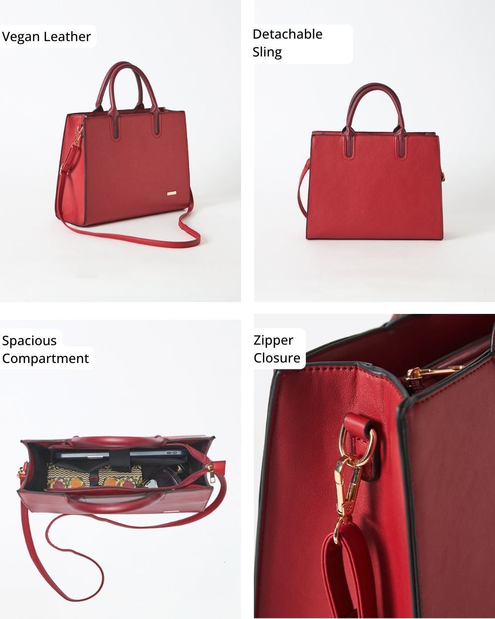 City Work-Tote, Red