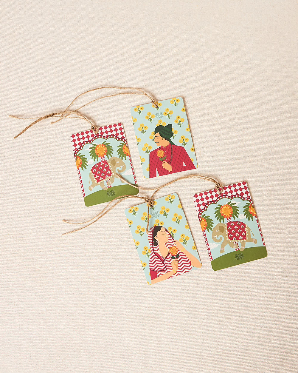 Rajmahal Note Cards, Set of 4 | Palace Memoirs