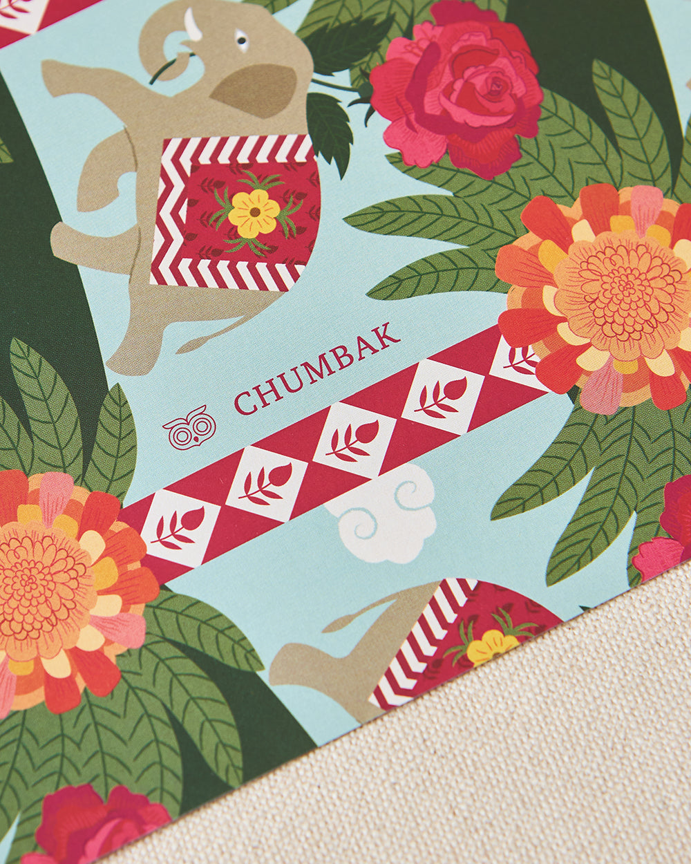 Rani Bagh Wrapping Paper | Palace Memoirs