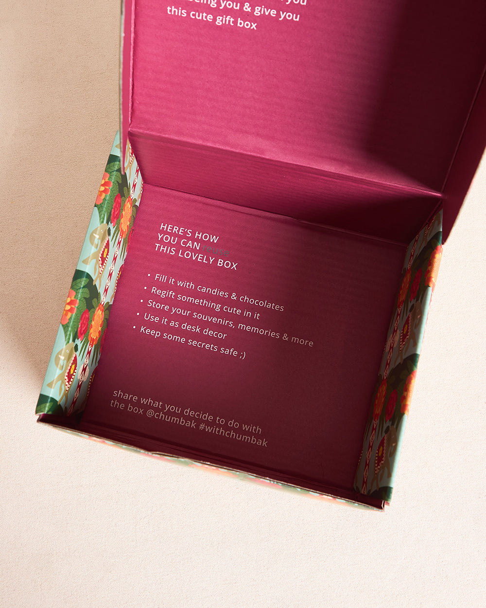 Rani Bagh Gift Box - Square | Palace Memoirs