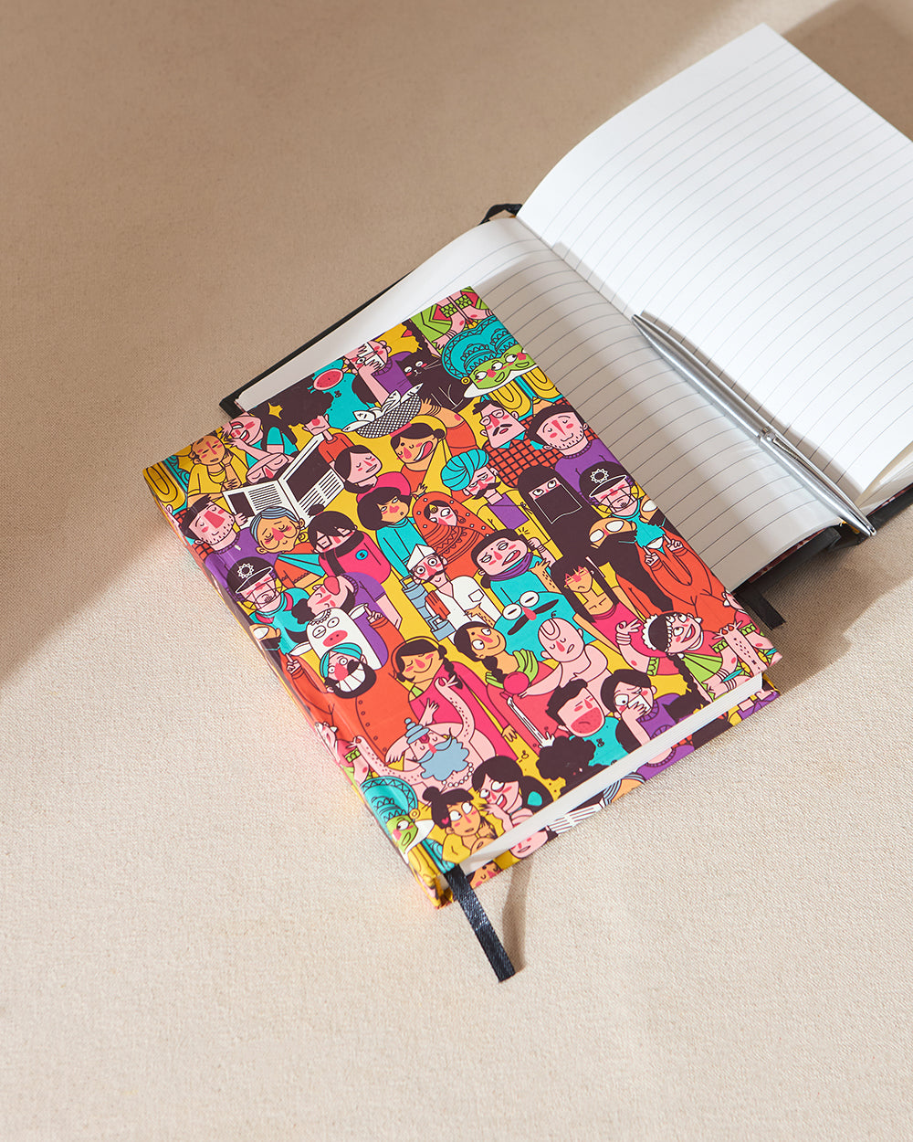 Colorful Faces of India Undated Planner