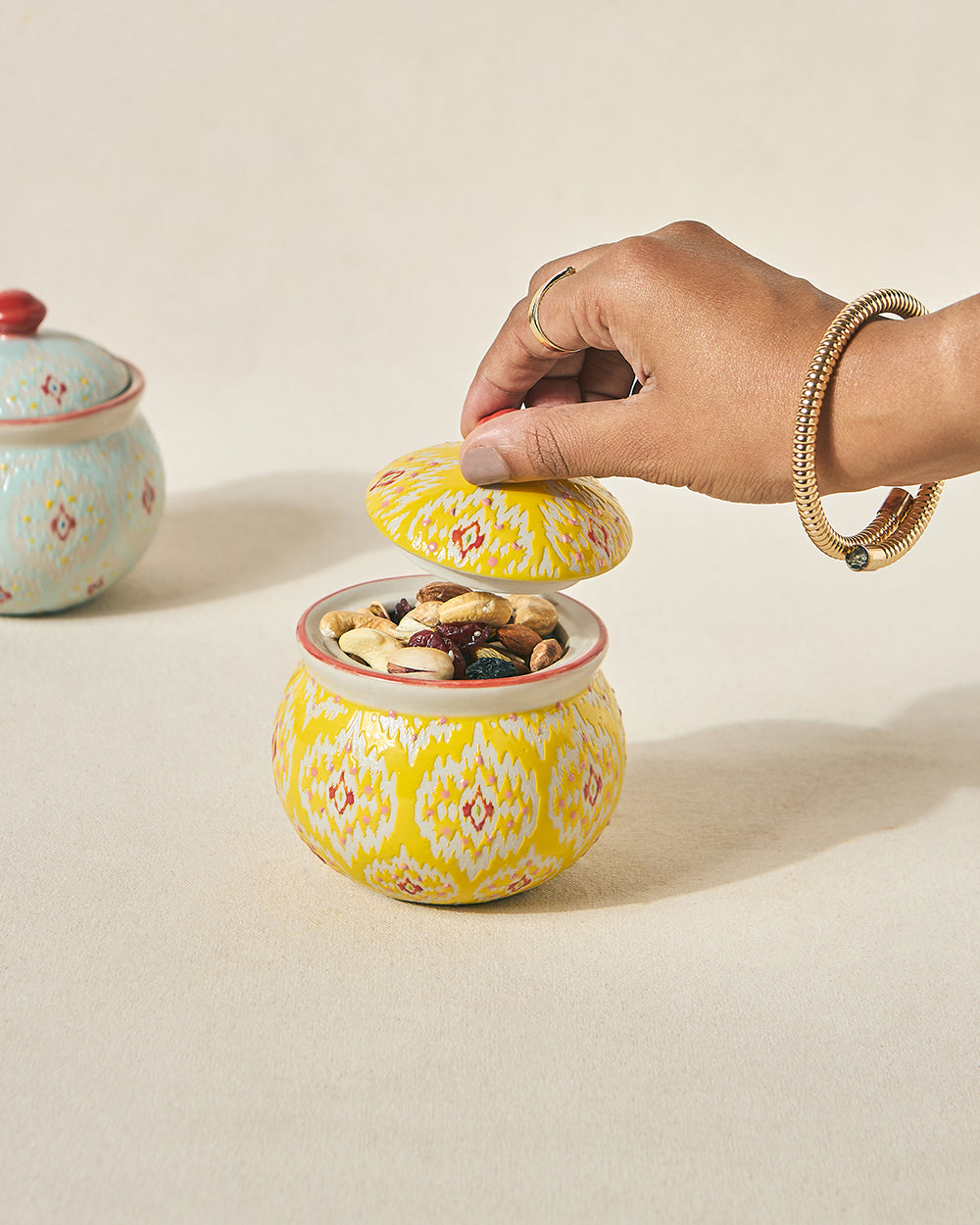 Ikat Fusion Storage Jar - 280ml
