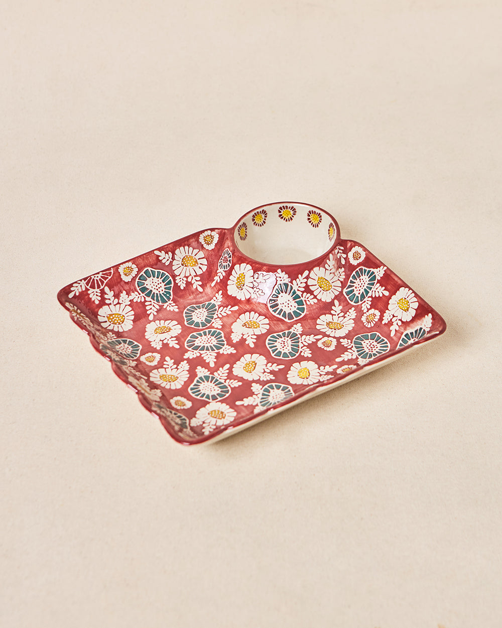 Wildflower Chip & Dip Platter, 120ml | Lost In Paradise