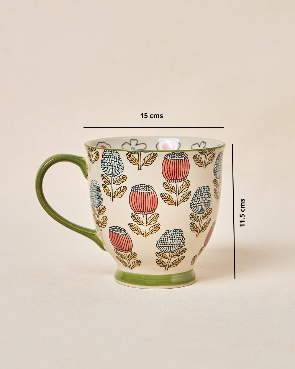 Wildflower Mug, 500ml | Lost in Paradise