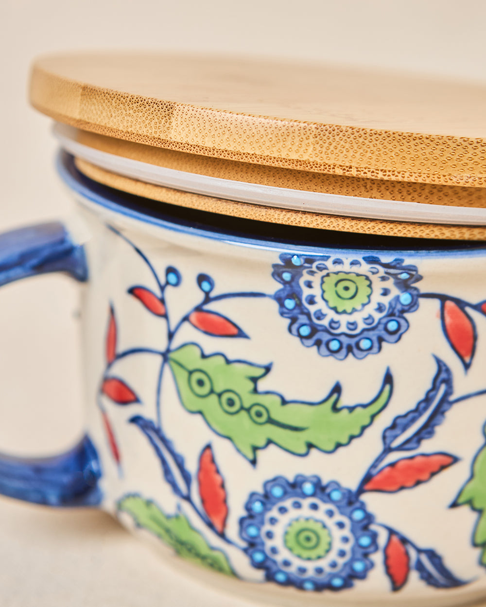 Jaipur Backyard Soup Mug, 650ml