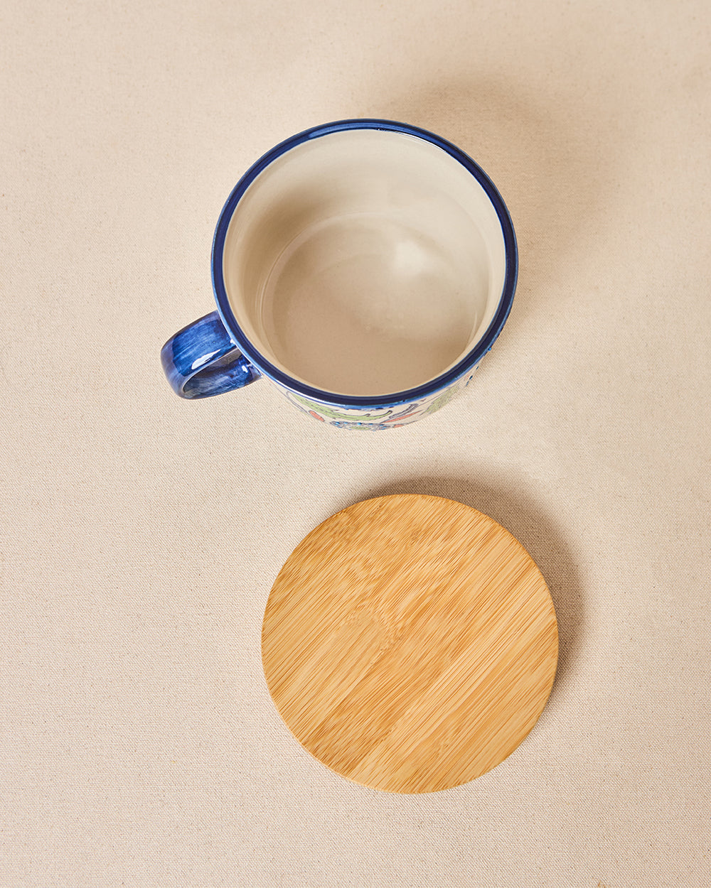 Jaipur Backyard Soup Mug, 650ml