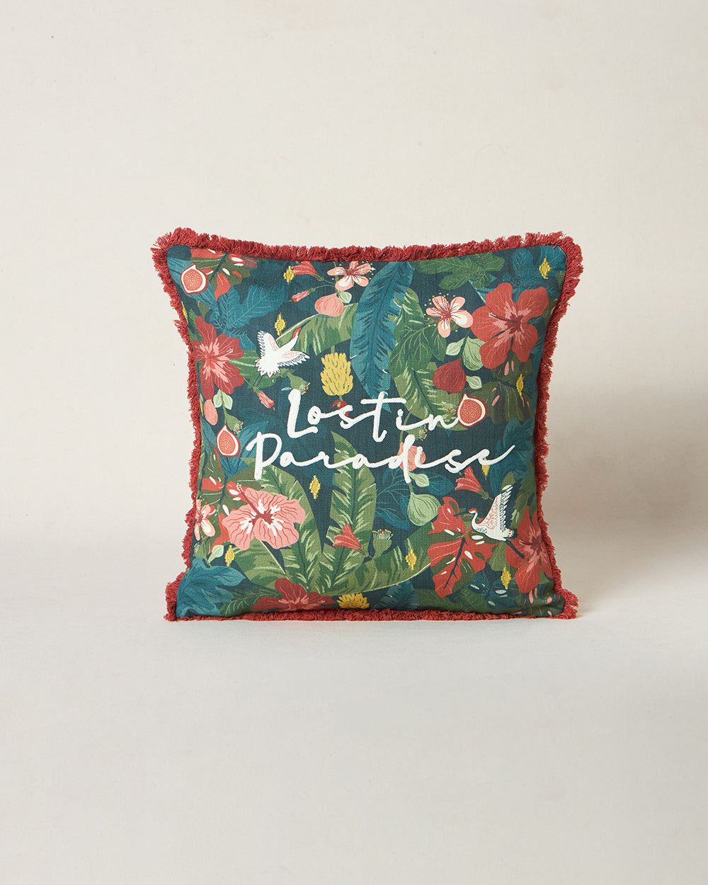 Lost In Paradise Cushion Cover, 16"