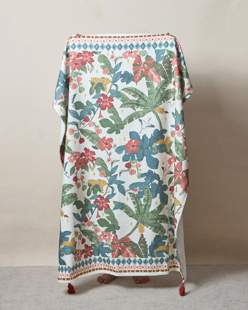 Wild Bloom Throw, 50"x60" | Lost in Paradise