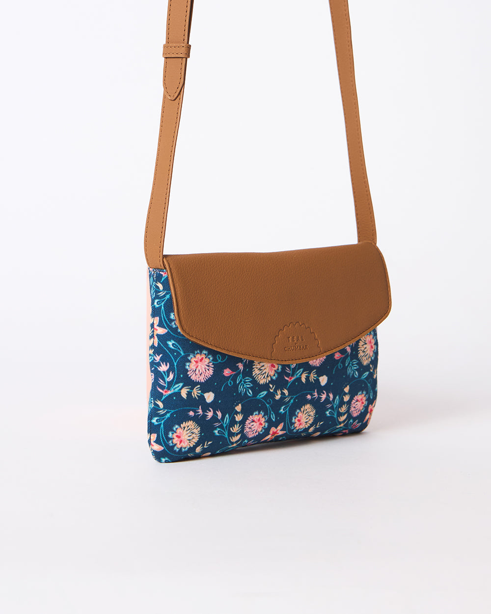Teal By Chumbak Flap Sling Bag
