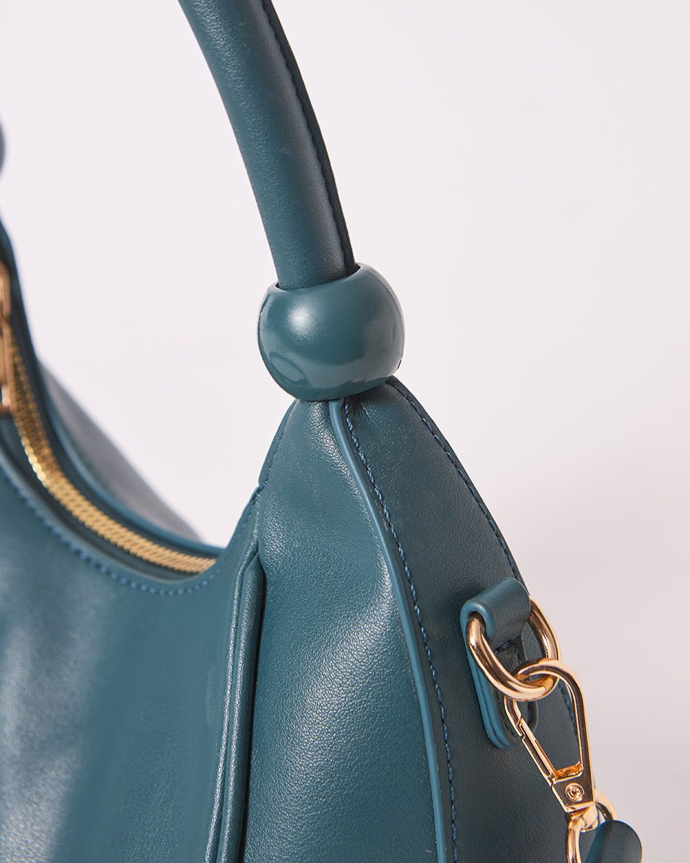 The Venice Crescent Handbag, Deep Teal | Lost In Paradise