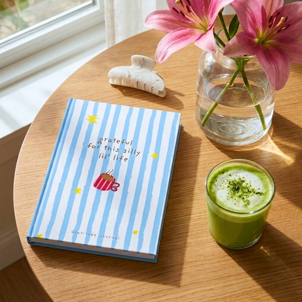 Coloured Gratitude Journal