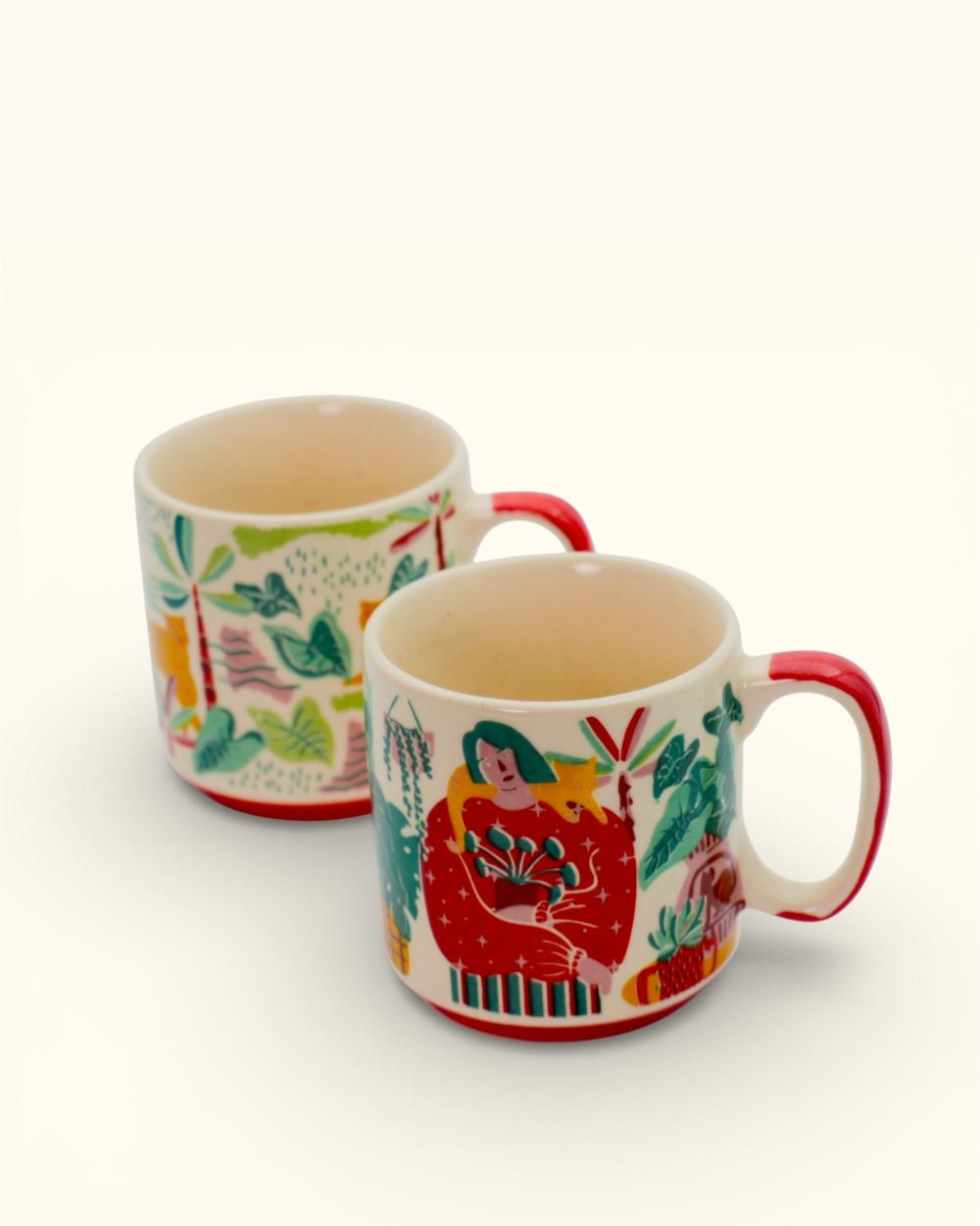 Chumbak Cups of Joy Gift Set of 2 | Comes in a Gift Box