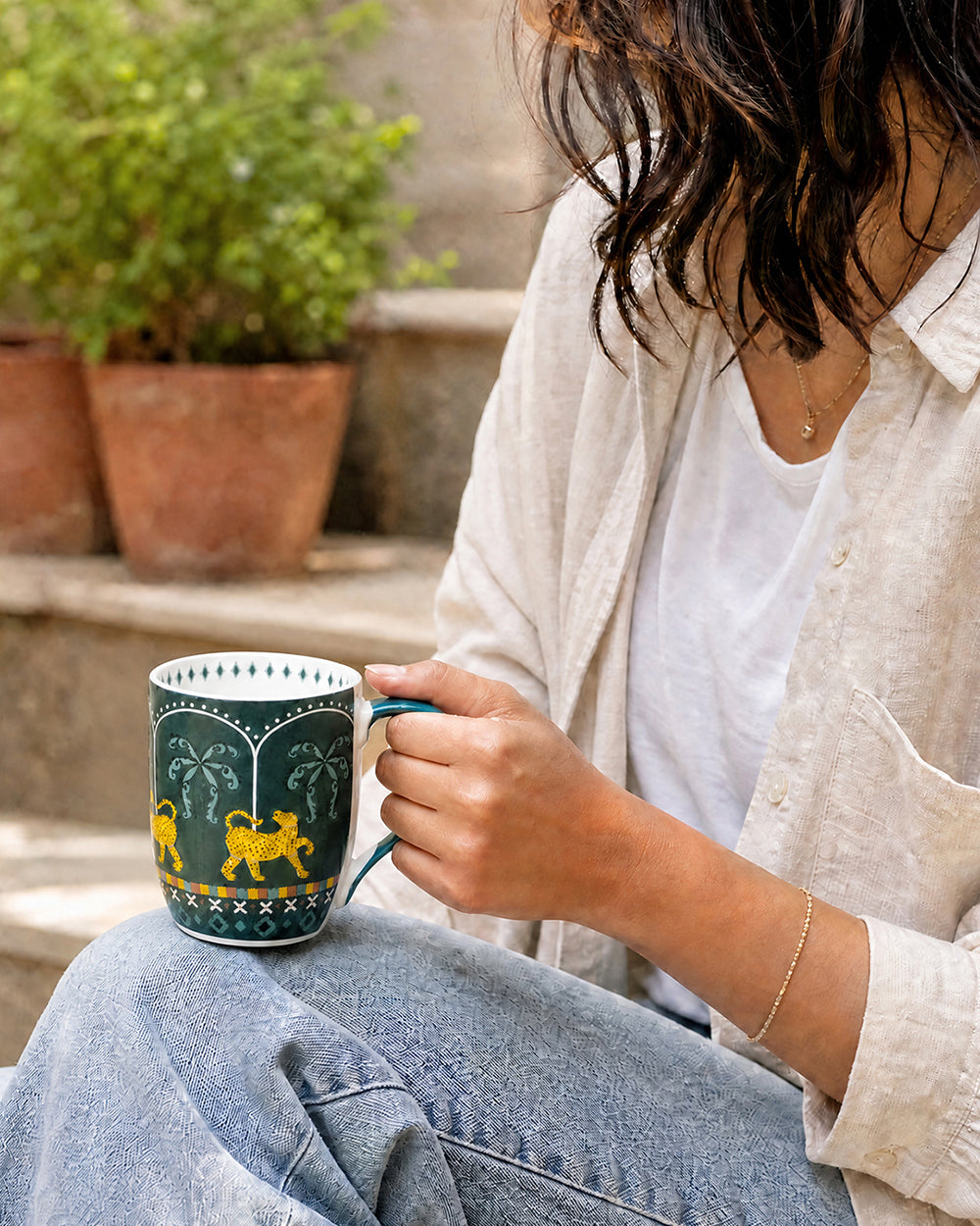 Jungle Soirée Mugs Gift Set of 2 | Lost in Paradise