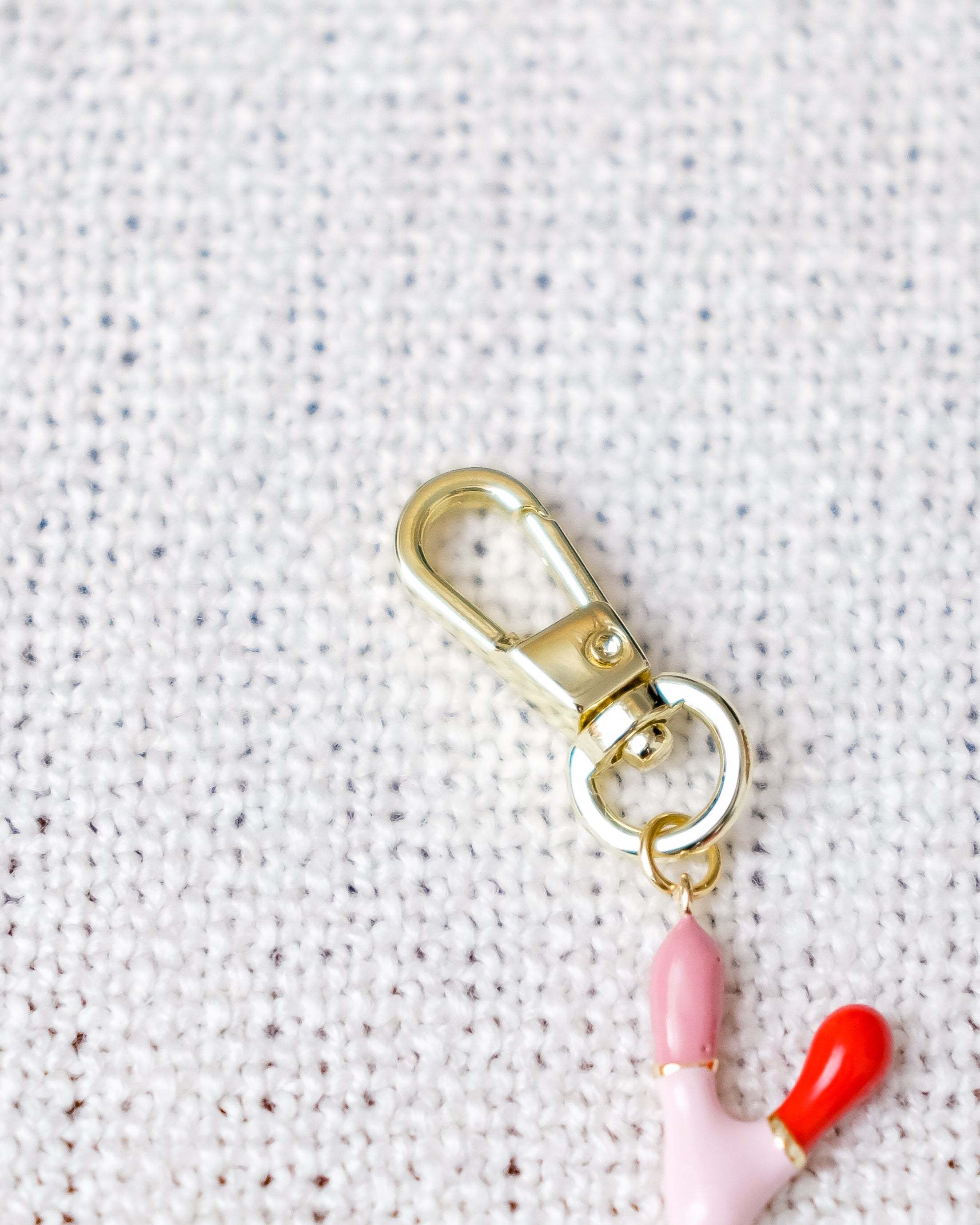 Alphabet Charm Hook - V