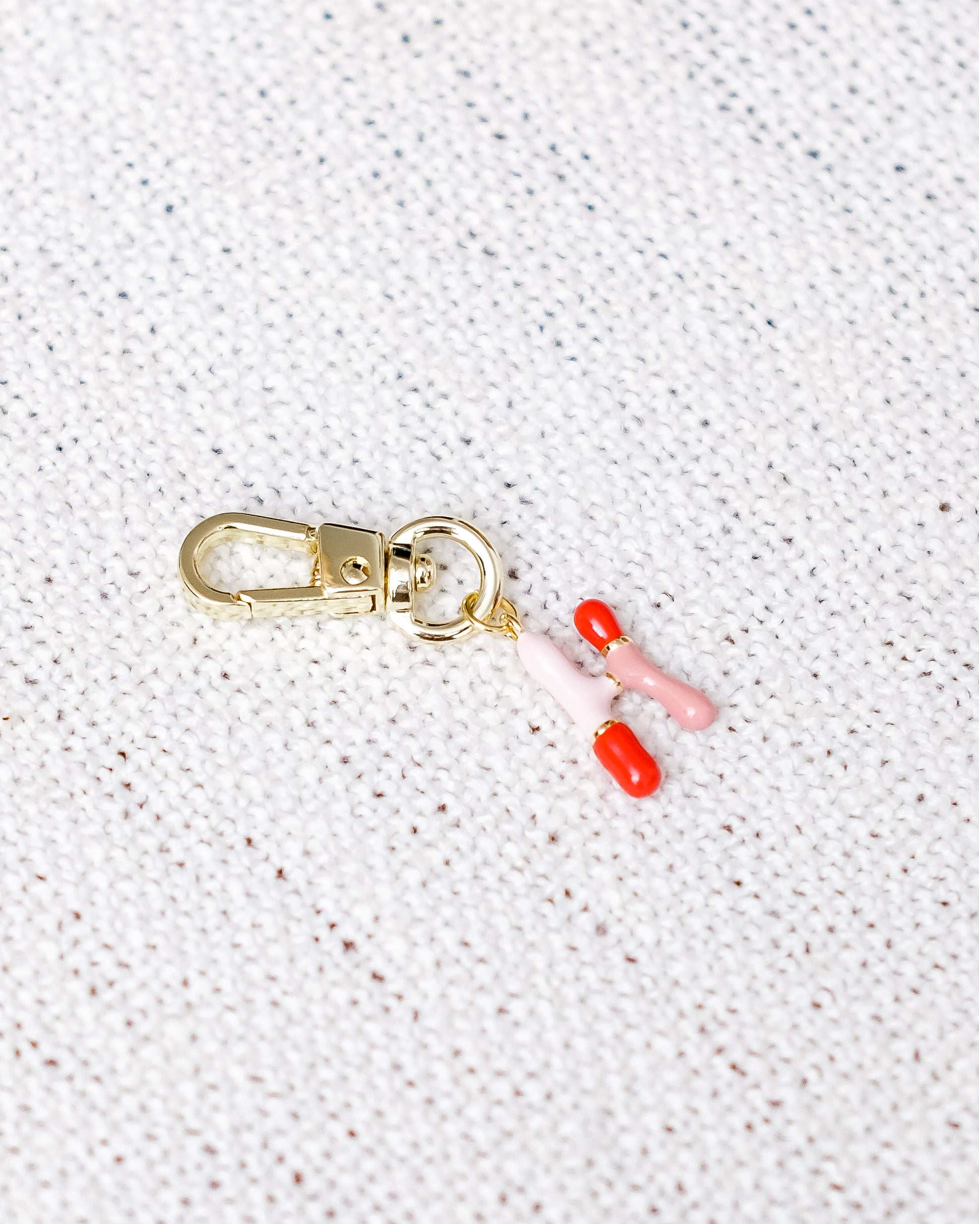 Alphabet Charm Hook - H