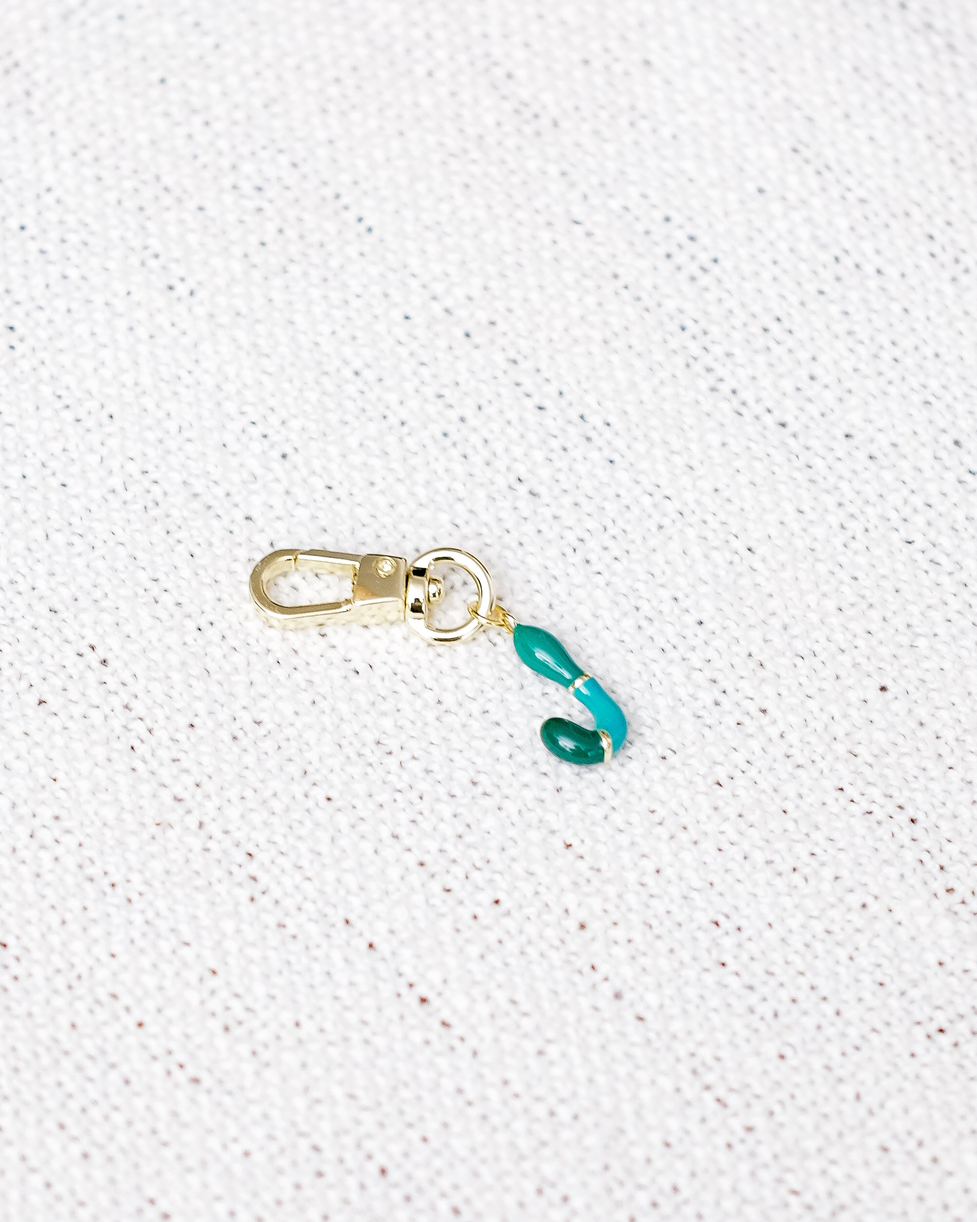 Alphabet Charm Hook - J