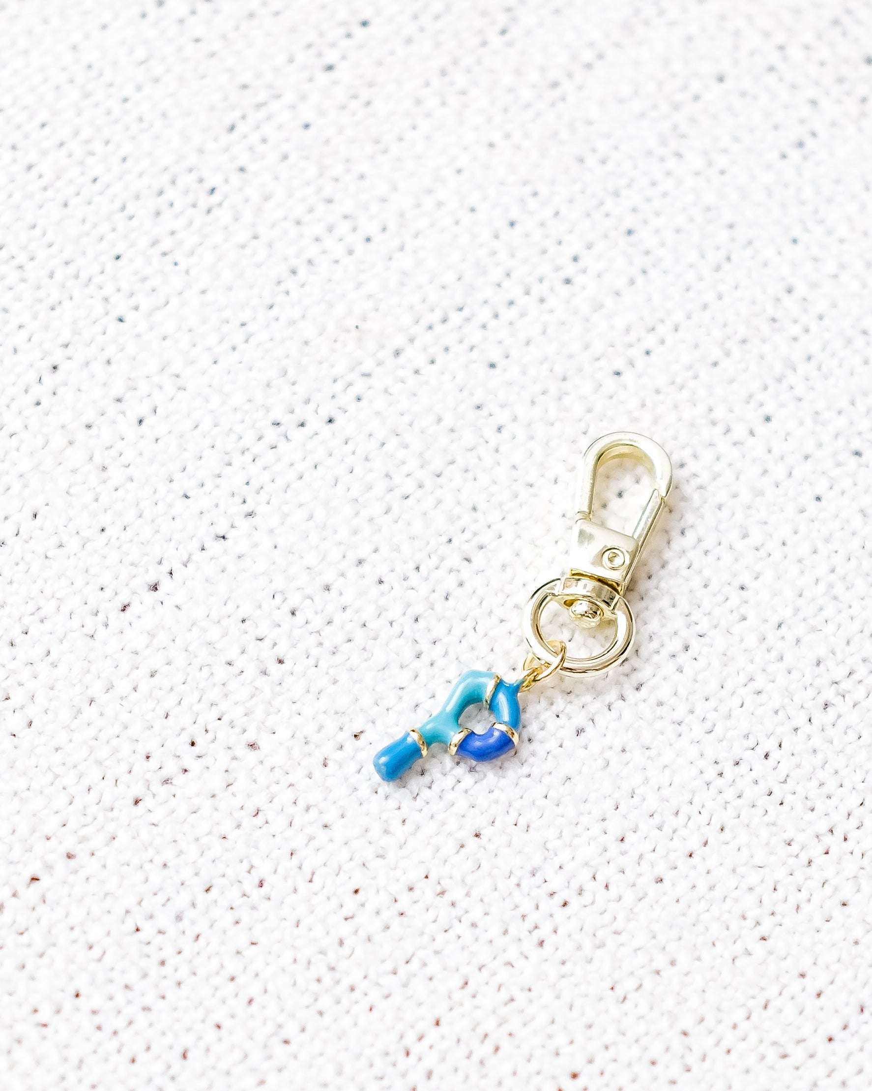 Alphabet Charm Hook - P