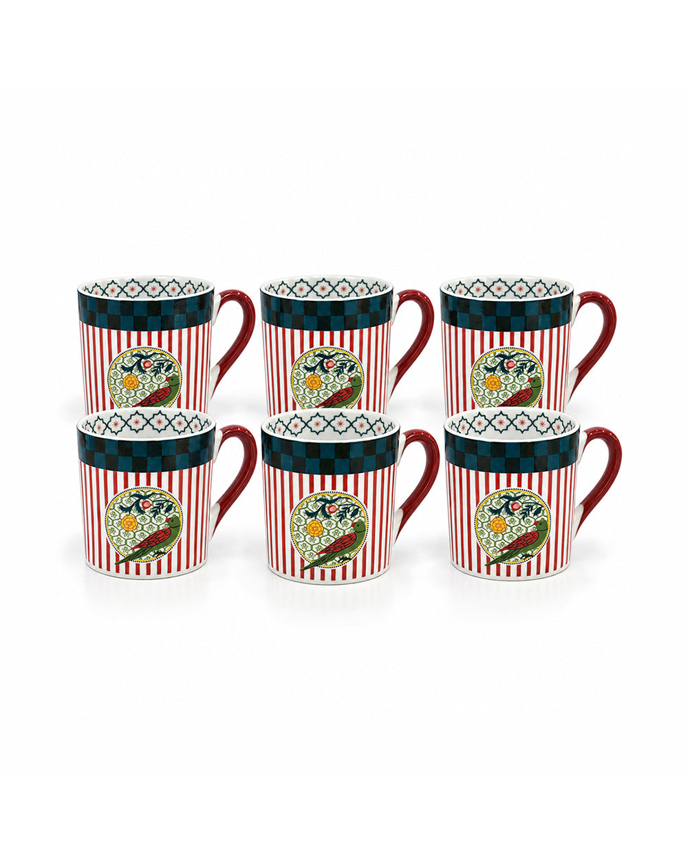 Polo Club Chai Mugs Set of 6 | Haveli Socials