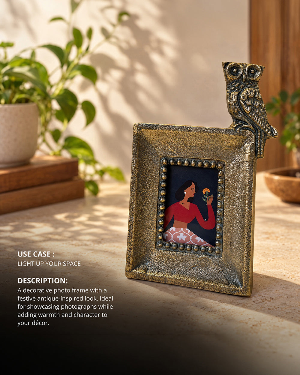 Golden Photo Frame | Haveli Socials