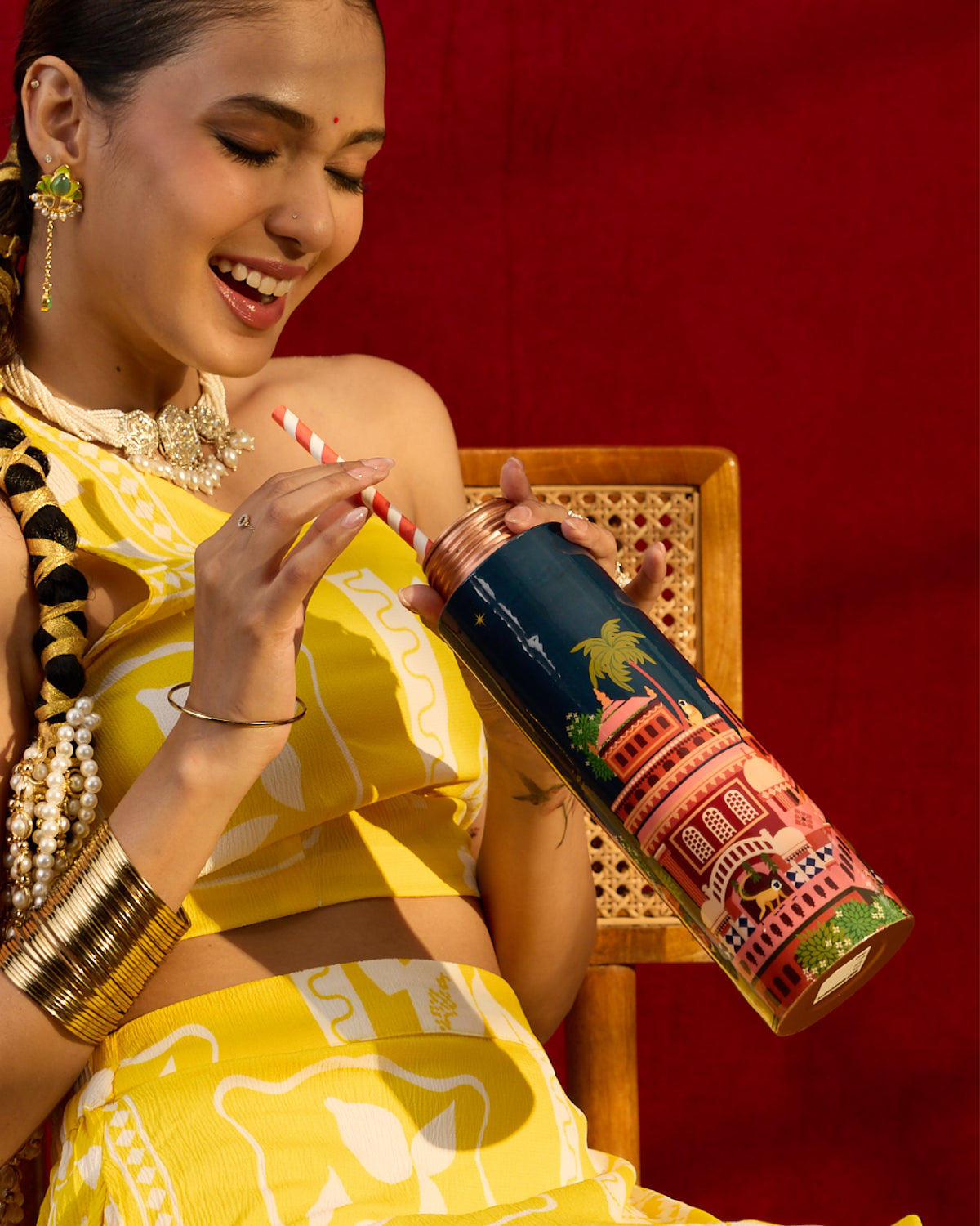 Outhouse Copper Bottle | Haveli Socials