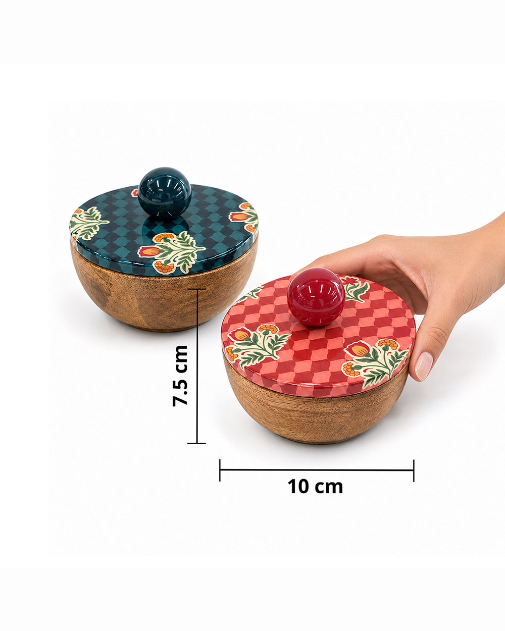 Patio Storage Bowls Set of 2 | Haveli Socials
