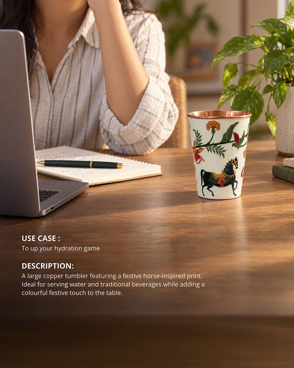 Haveli Ride Copper Tumbler | Haveli Socials