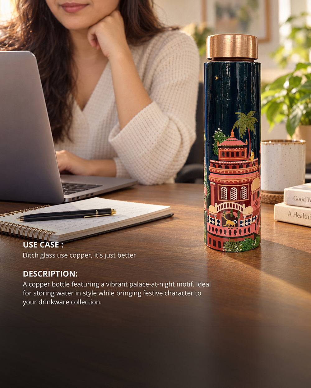 Outhouse Copper Bottle | Haveli Socials