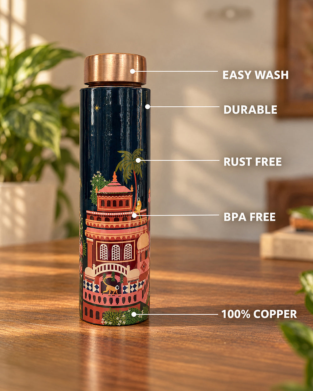 Outhouse Copper Bottle | Haveli Socials