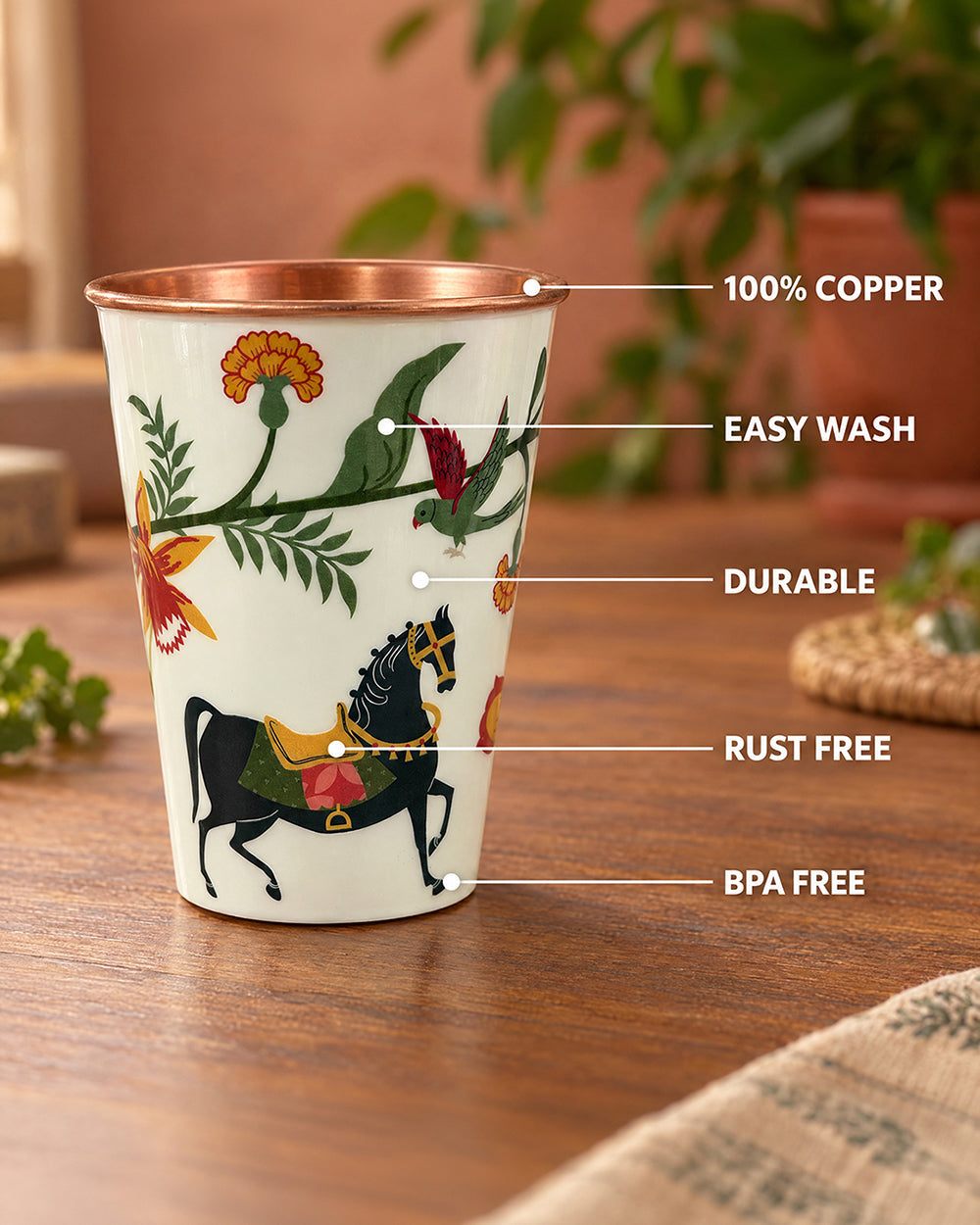 Haveli Ride Copper Tumbler | Haveli Socials