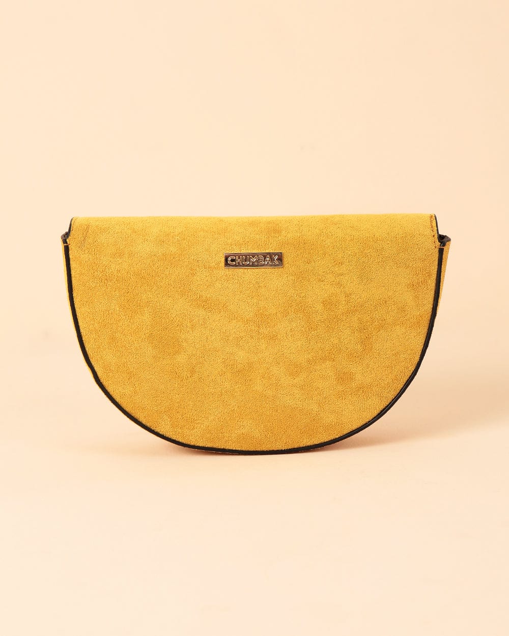 Chumbak Half Moon Sling Bag - Yellow